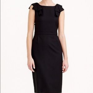 J.Crew Suiting Bow Dress